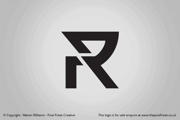 Segmented R Logo For Sale